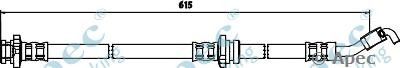 APEC BRAKING hos3517 -  Тормозной шланг